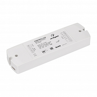 Контроллер SMART-K14-MULTI (12-24V, 5x4A, RGB-MIX, 2.4G) (Arlight, IP20 Пластик, 5 лет)